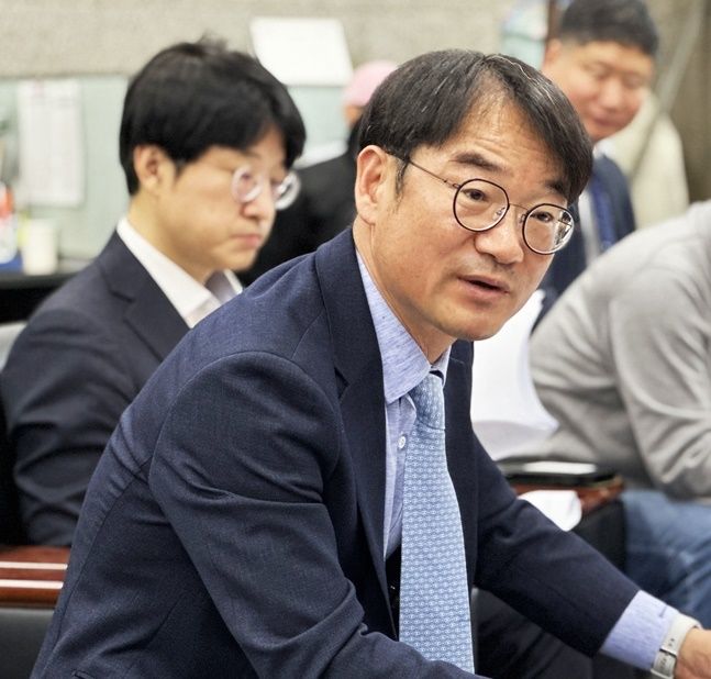 [대전=뉴시스] 16일 정연우 지식재산처 차장이 정부대전청사 기자실서 '모두의 아이디어' 접수 결과에 대해 설명하고 있다. kys0505@newsis.com *재판매 및 DB 금지