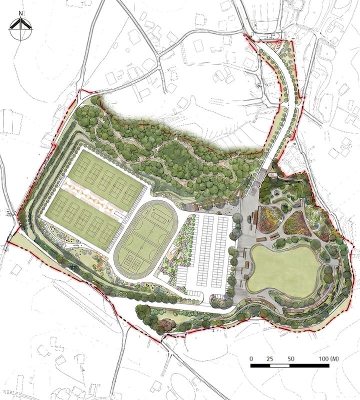 [논산=뉴시스]논산 강산동 다목적 체육공원 조감도. 2026. 04. 16 photo@newsis.com *재판매 및 DB 금지