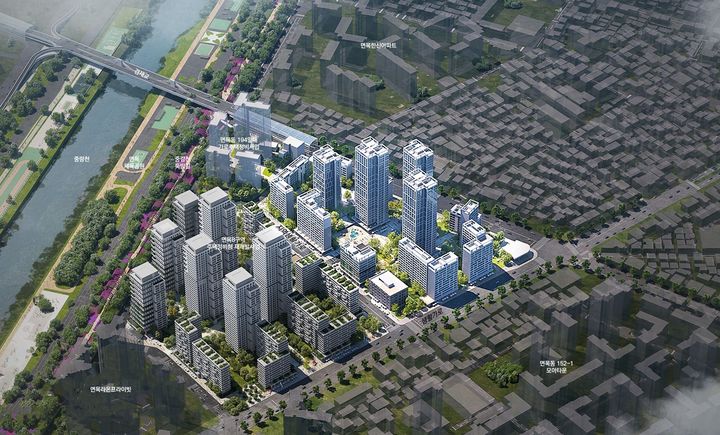 [서울=뉴시스] 중랑구, 면목10구역 재개발 정비계획 결정 및 정비구역 지정(안) 수정가결. (자료=중랑구 제공) 2026.04.16. *재판매 및 DB 금지