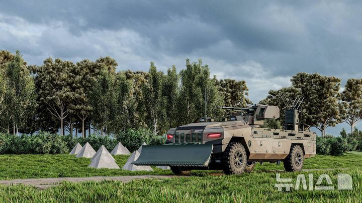 [서울=뉴시스]우크라이나 무인 지상 로봇(UGV)인 프로텍터. (사진 = 우크라이나 아머 홈페이지 갈무리) 2026.04.16 photo@newsis.com