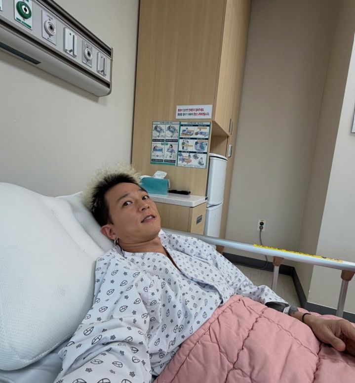 팝핀현준, 위 선종으로 입원 "암 전 단계