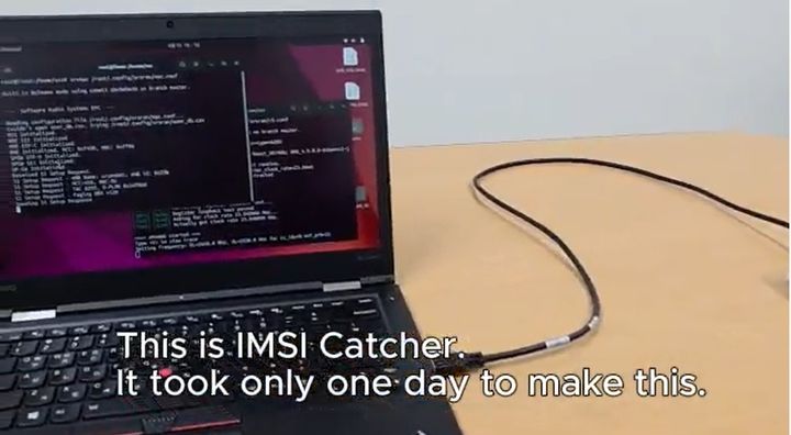 [서울=뉴시스] 깃허브에 지난 15일 게재된 LG유플러스 가입자 식별번호(IMSI) 보안 우려 관련 시연 영상. (사진=깃허브 갈무리) 2026.04.16. photo@newsis.com *재판매 및 DB 금지