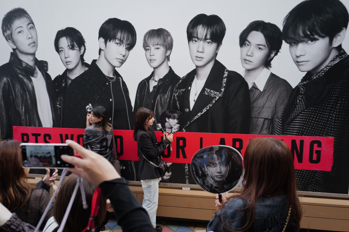 [도쿄=AP/뉴시스] 방탄소년단