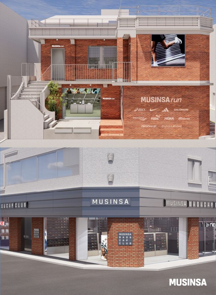 [서울=뉴시스] 무신사 런, 무신사 백 & 캡클럽 매장 랜더링 이미지. (사진=무신사 제공) *재판매 및 DB 금지