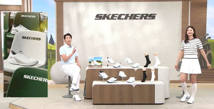 [서울=뉴시스] 스케쳐스 방송화면 (사진=신세계라이브쇼핑 제공) 2026.04.17. photo@newsis.com *재판매 및 DB 금지