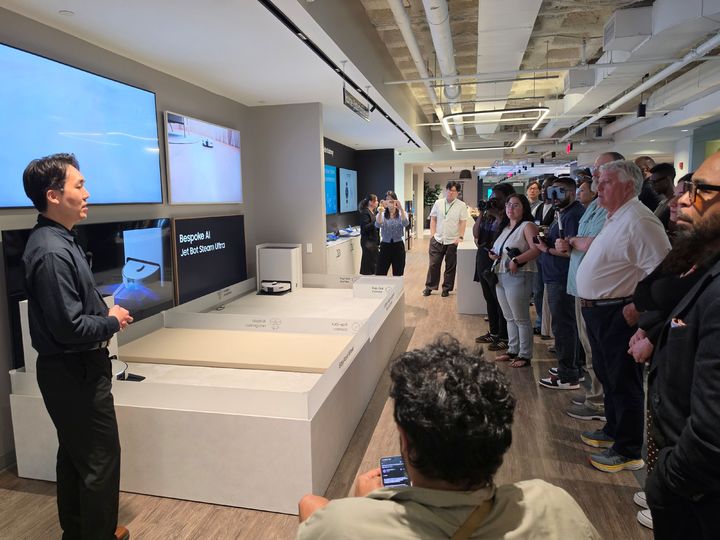 삼성전자는 15일(현지시간)부터 16일까지 이틀간 미국에서 가전 기술 세미나 '더 브리프 뉴욕(The Brief New York)'을 열었다고 17일 밝혔다. (사진=삼성전자 제공) *재판매 및 DB 금지