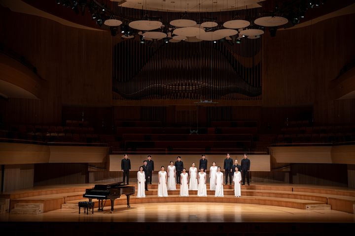 [서울=뉴시스] 골프존파스텔합창단. (사진=골프존파스텔 제공) 2026.04.18. photo@newsis.com *재판매 및 DB 금지