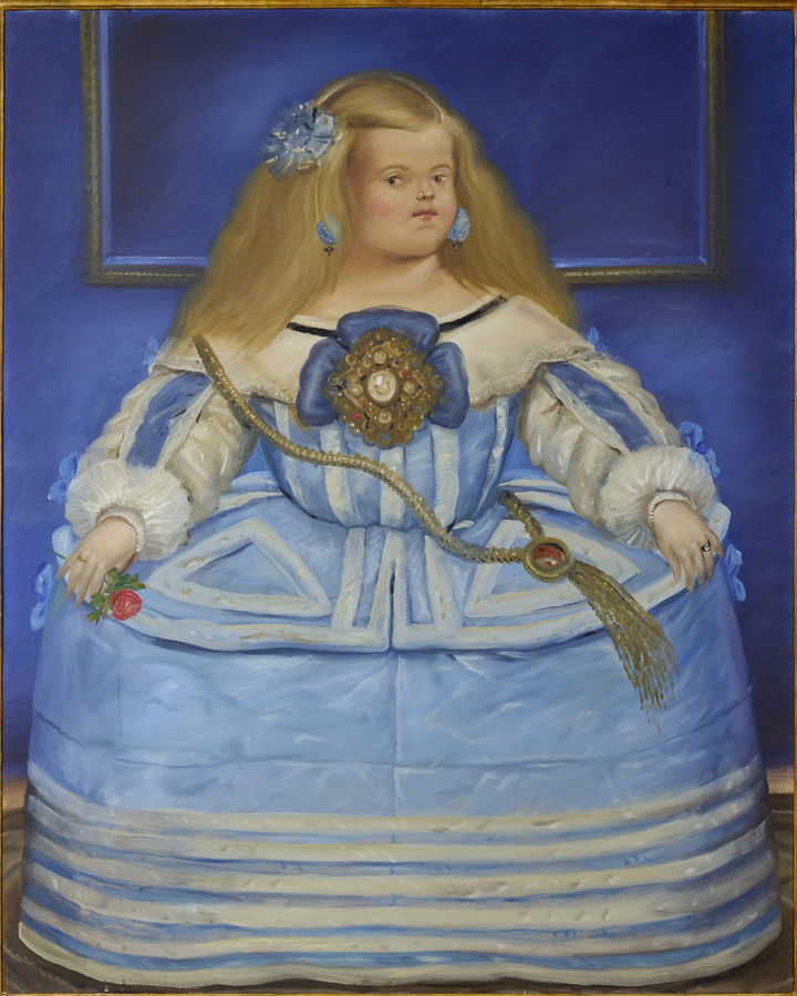벨라스케스를 따라 그린 시녀들 Fernando Botero, Menina After Velázquez, Oil on canvas, 198 x 160cm © Fernando Botero Foundation *재판매 및 DB 금지