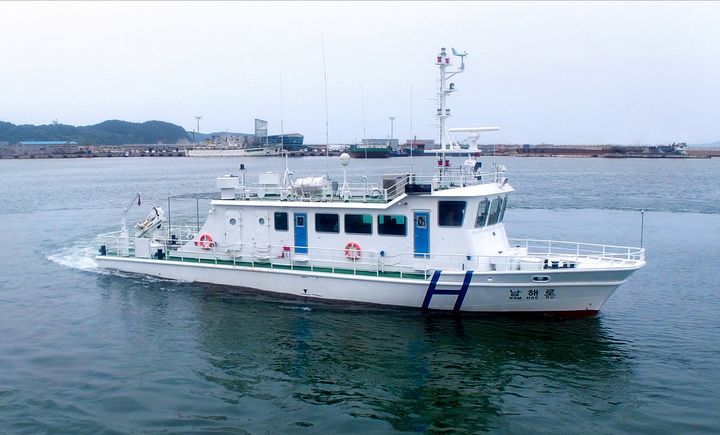 [부산=뉴시스] 해양조사선 남해로호(52t). (사진=국립해양조사원 제공) 2026.04.17. photo@newsis.com *재판매 및 DB 금지