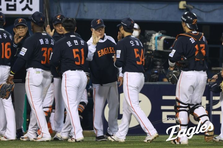 [서울=뉴시스] 프로야구 한화 이글스. (사진 = 한화 이글스 제공) *재판매 및 DB 금지