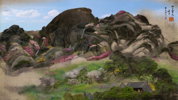 이이남 사계 인왕제색도 *재판매 및 DB 금지