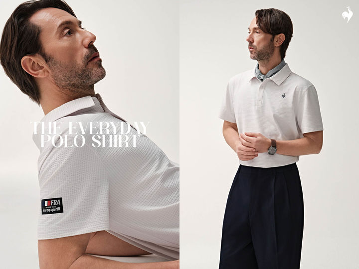 [서울=뉴시스] 르꼬끄 스포르티브 폴로 티셔츠. (사진=르꼬끄 스포르티브 제공) *재판매 및 DB 금지