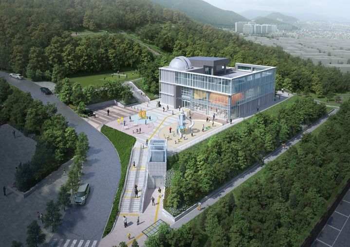 [서울=뉴시스] 중랑구, '중랑천문과학관' 착공식 개최. (자료=중랑구 제공) 2026.04.17. *재판매 및 DB 금지