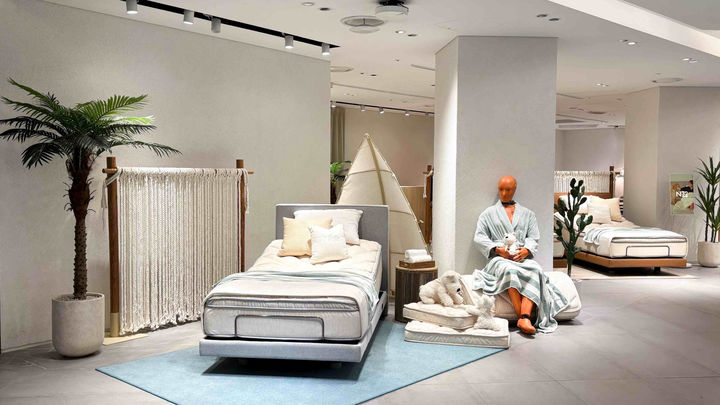 [서울=뉴시스]프리미엄 비건 매트리스 N32, 롯데백화점 잠실점 팝업스토어 오픈.(사진=N32 제공) 2026.04.17. photo@newsis.com *재판매 및 DB 금지