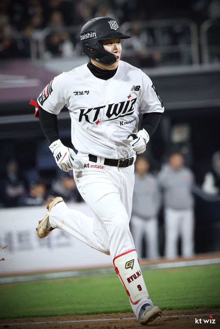 [서울=뉴시스] 프로야구 KT 위즈의 류현인. (사진 = KT 위즈 제공) *재판매 및 DB 금지