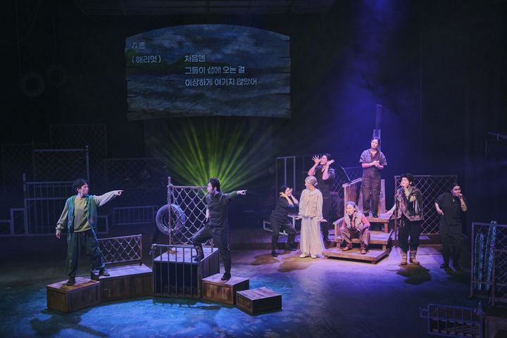 접근성 높은 연극 '해리엇' 공연 장면. (사진=강동문화재단 제공) *재판매 및 DB 금지