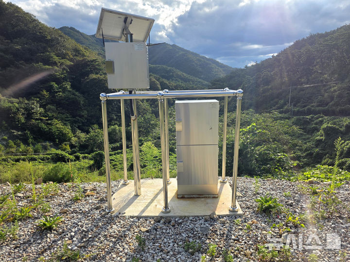 저수지 제방 누수 계측기 (사진=농어촌공사 제공) photo@newsis.com