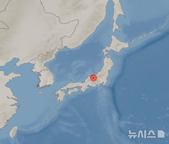 [서울=뉴시스]일본 나가노시 서남서쪽서 규모 5.0 지진 (사진 = 기상청 홈페이지 캡처)
