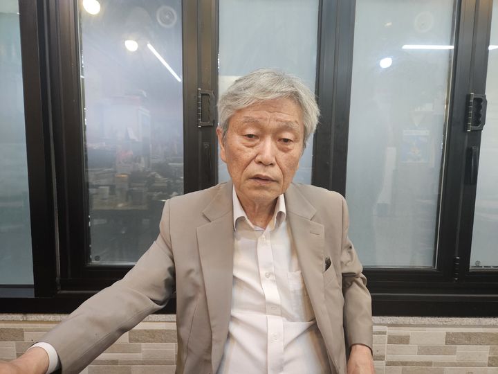 [구리=뉴시스] 이호진 기자=고(故) 김창민 감독의 아버지 김상철(72)씨. 2026.04.18. asake@newsis.com. *재판매 및 DB 금지 *재판매 및 DB 금지