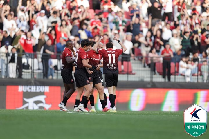 [서울=뉴시스] 프로축구 K리그1 부천FC1995의 가브리엘. (사진=한국프로축구연맹 제공) 2026.04.18. photo@newsis.com *재판매 및 DB 금지