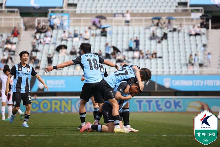 [서울=뉴시스] 프로축구 K리그2 천안시티의 사르자니. (사진=한국프로축구연맹 제공) photo@newsis.com *재판매 및 DB 금지