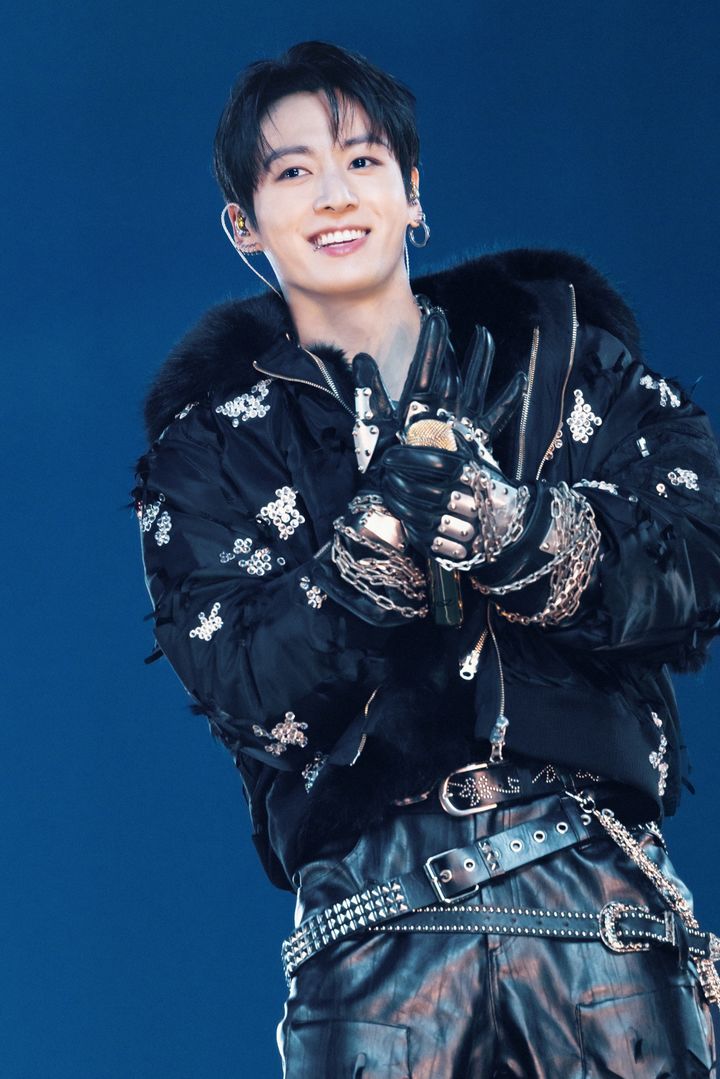 [서울=뉴시스] 방탄소년단 정국, 월드투어 '아리랑' 일본 도쿄돔 공연. (사진 = 빅히트 뮤직 제공) 2026.04.19 photo@newsis.com *재판매 및 DB 금지