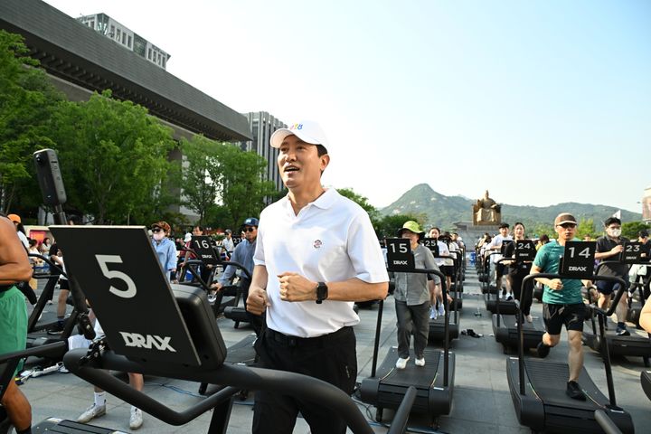 [서울=뉴시스]손목닥터9988 행사에 참석한 오세훈 서울시장. (사진=서울시 제공) 2026.04.21. *재판매 및 DB 금지