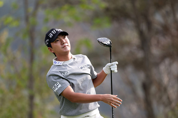 [서울=뉴시스]KPGA 옥태훈. (사진=KPGA 투어 제공)