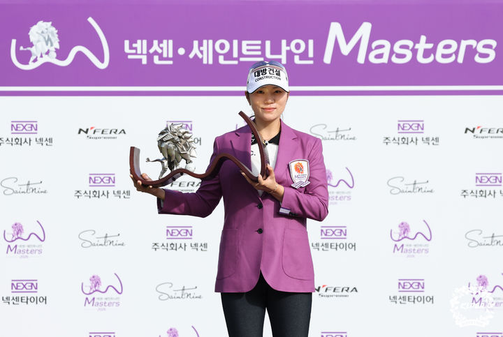 [서울=뉴시스]김민선, KLPGA 투어 넥센·세인트나인서 통산 2승. (사진=KLPGA 투어 제공)