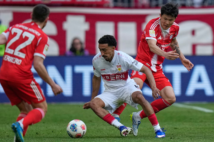 [뮌헨=AP/뉴시스]김민재의 뮌헨, 분데스리가 조기 우승. 2026.04.19.