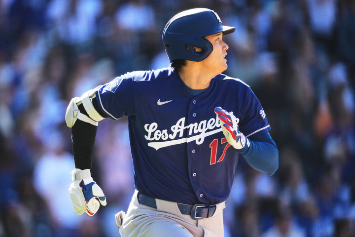 [덴버=AP/뉴시스] 메이저리그 LA 다저스 오타니 쇼헤이. 2026.04.20.