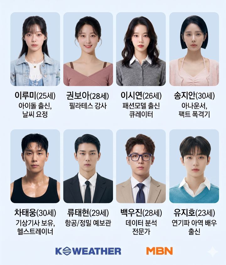 케이웨더-MBN, 'AI 기상캐스터' 선발 오디션 개최