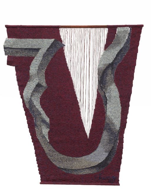 정정희, 〈힘〉, 1984, 태피스트리, 139×125cm. *재판매 및 DB 금지