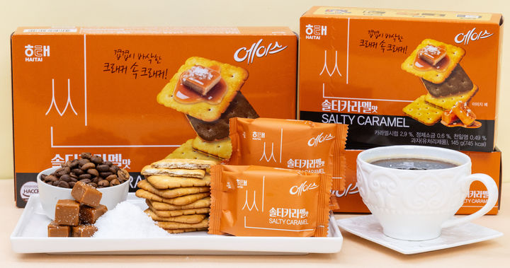 해태제과 '에이스 씬 솔티카라멜'. (사진=해태제과 제공) *재판매 및 DB 금지