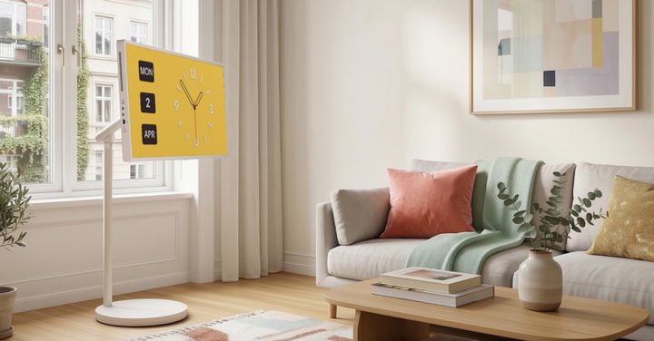 [서울=뉴시스] LG 스탠바이미 2 맥스는 더 큰 화면과 향상된 화질을 원하는 고객의 목소리를 반영해, 32형 대화면에 4K 해상도를 구현했다. (사진=LG전자 제공). 2026.04.20. photo@newsis.com *재판매 및 DB 금지