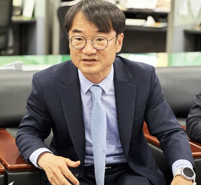 [대전=뉴시스] 정연우 지식재산처 차장이 정부대전청사서 기자간담회를 하고 있다.kys0505@newsis.com *재판매 및 DB 금지