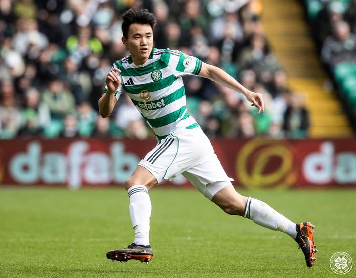 [서울=뉴시스] 스코틀랜드 셀틱의 양현준. (사진=셀틱 SNS 캡처) photo@newsis.com *재판매 및 DB 금지