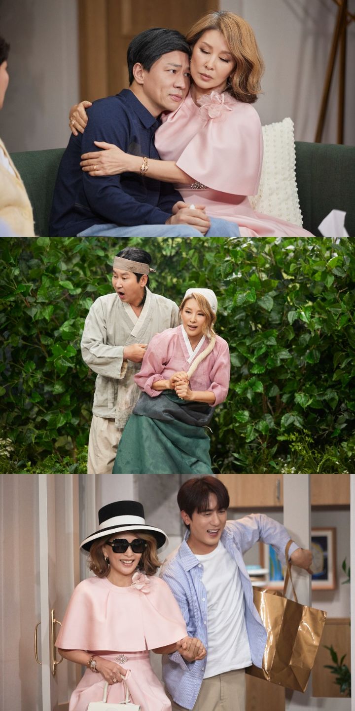 [서울=뉴시스] 배우 이미숙이 파격적인 콩트 연기를 선보였다. (사진=쿠팡플레이) 2026.04.20. photo@newsis.com *재판매 및 DB 금지