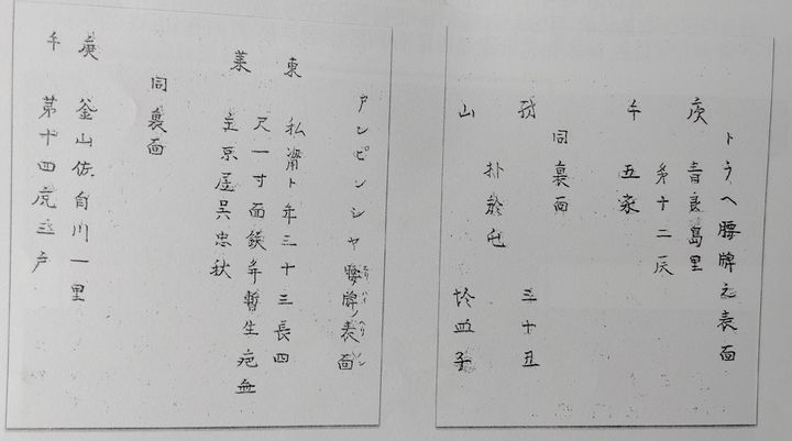 [울산=뉴시스] 17세기 은주시청합기에 안용복은 안편사(사절단)로 부르고 박어둔은 도라해(신분이 높은 자)라 불렸다는 기록문. (사진=한일문화연구소 제공) 2026.04.20. photo@newsis.com *재판매 및 DB 금지