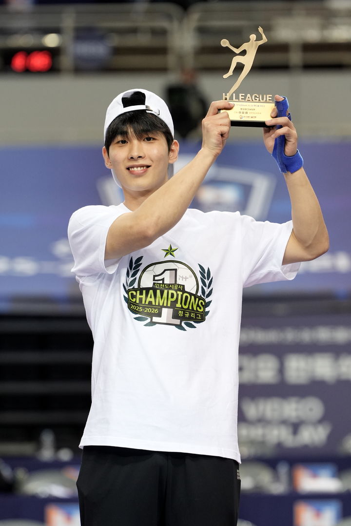 [서울=뉴시스] 핸드볼 남자부 인천도시공사 이요셉. (사진=한국핸드볼연맹 제공) 2026.04.20. photo@newsis.com *재판매 및 DB 금지