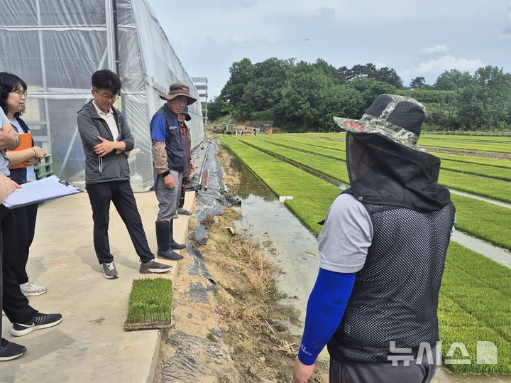 [진천소식]'벼 종자 발아율 저하 대응' 못자리 관리 등