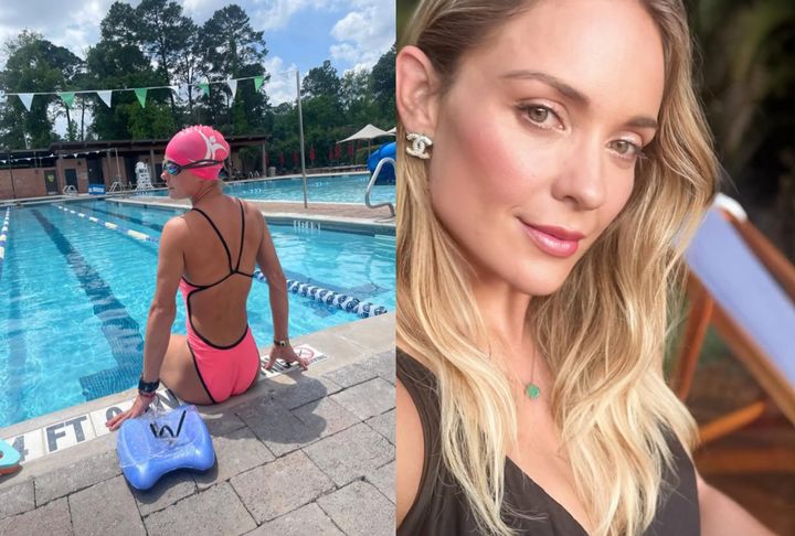 [서울=뉴시스] 브라질 출신 트라이애슬론 선수 겸 인플루언서가 철인 3종 경기 도중 수영 구간에서 실종됐다가 숨진 채 발견됐다. (사진=아라우주 인스타그램 갈무리) *재판매 및 DB 금지