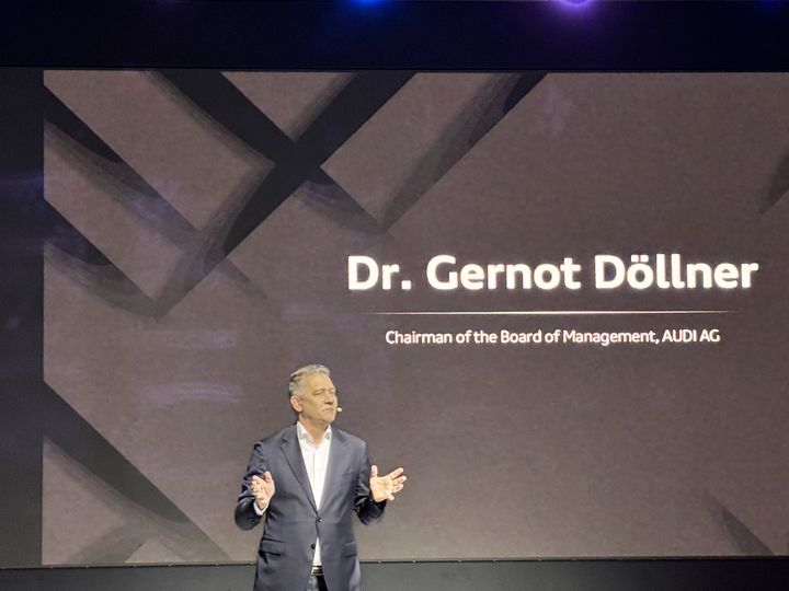 [서울=뉴시스] 신항섭 기자 = 게르놋 될너 아우디 AG 이사회 의장(회장)은 20일 '더 뉴 아우디 A6 미디어 컨퍼런스'에 참석해 한국 시장에 대한 투자 의지를 밝혔다. 2026.04.20 *재판매 및 DB 금지