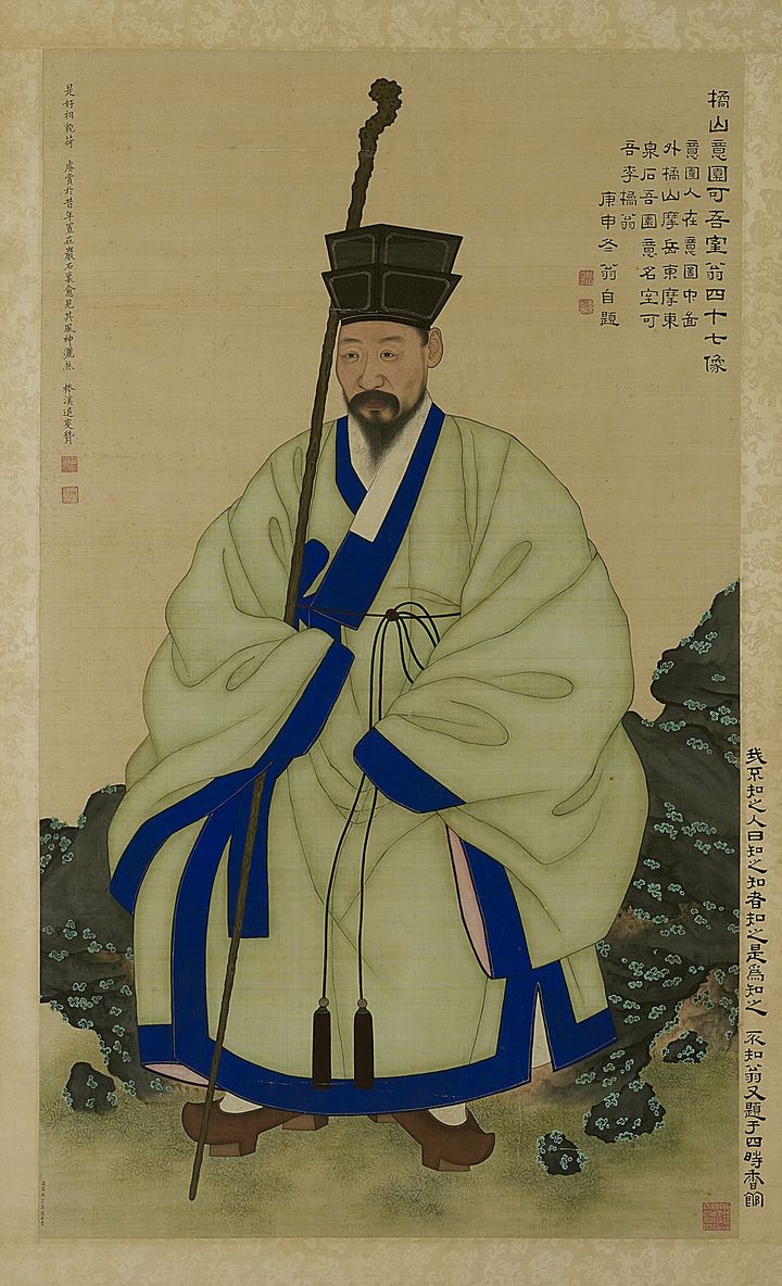 [서울=뉴시스] 이연씨가 2025년 국립중앙박물관에 기증한 '이유원 초상'으로 이한철이 조선 1860년 비단에 채색했다. (사진=국립중앙박물관 제공) 2026.04.20. photo@newsis.com *재판매 및 DB 금지