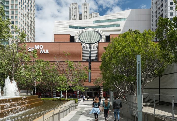 SFMOMA, view from Yerba Buena Gardens; photo Jon McNeal, Snohetta *재판매 및 DB 금지