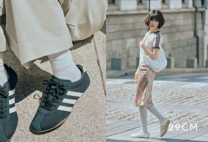 [서울=뉴시스] 29에디션으로 선보이는 아디다스 오리지널스 '도쿄' 신제품 스타일링 화보 (사진=29CM 제공) 2026.04.21. photo@newsis.com *재판매 및 DB 금지