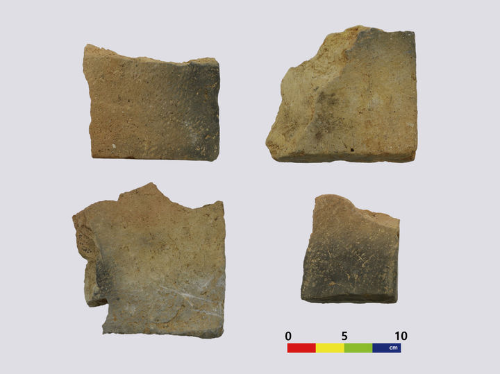 [서울=뉴시스] 교촌리 벽돌무덤 출토 벽돌 (사진=국가유산청 제공) 2026.04.21. photo@newsis.com *재판매 및 DB 금지