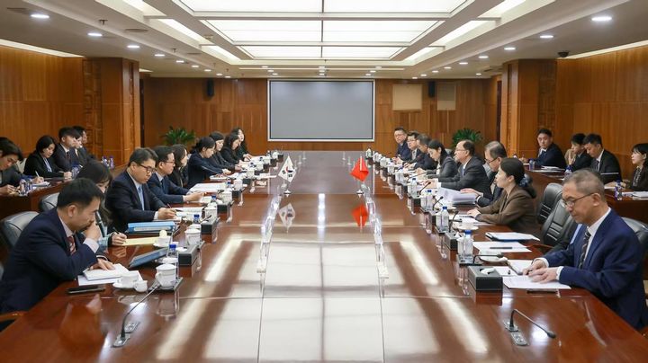 [서울=뉴시스]외교부는 김진아 제2차관이 지난 20일 중국 베이징에서 옌동 중국 상무부 부부장과 제29차 한-중 경제공동위를 개최했다고 21일 밝혔다. *재판매 및 DB 금지