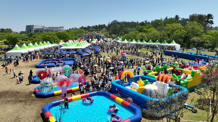 [해남=뉴시스] 해남공룡대축제. (사진=뉴시스 DB). photo@newsis.com *재판매 및 DB 금지