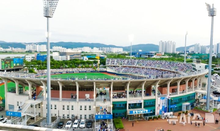 [포항=뉴시스] = 포항야구장 전경. 2026.04.21. photo@newsis.com